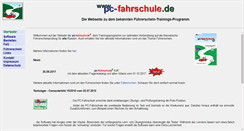 Desktop Screenshot of pc-fahrschule.de